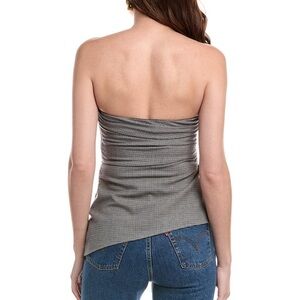 Rag & Bone Blue Plaid Genevieve Top